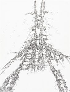 Henry Michaux, Disegno con mescalina, 1954