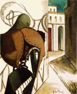 Giorgio De Chirico, Le vessazioni del pensatore