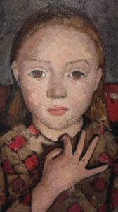 Paula Modersohn-Becker, Ritratto di ragazza con le mani sul petto, 1905